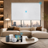 MOES Motorized Roller Shades 100% Blackout Essential, view 2