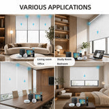 MOES Motorized Roller Shades 100% Blackout Essential, view 3