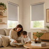 MOES Motorized Roller Shades 100% Blackout Essential, view 5