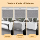 MOES Motorized Roller Shades 100% Blackout Safari, view 4