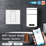 MOES Smart WiFi Water Heater Boiler Switch Wireless Control Timer for Heating Water, view 2