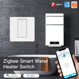 MOES Smart ZigBee Water Heater Boiler Switch Wireless Control Timer for Heating Water 20A EU, view 2