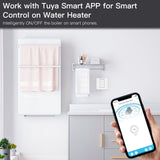 MOES Smart ZigBee Water Heater Boiler Switch Wireless Control Timer for Heating Water 20A EU, view 5