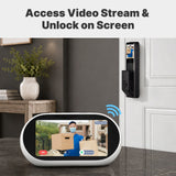 MOES Tuya AI Desktop Center Control Panel Alexa Built-in,with Zigbee & BLE Mesh Hub IR Control Video Monitoring, view 5