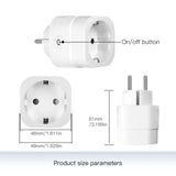 MOES WiFi Smart Power Dimmer Plug Brightness Adjust Timer Socket EU, view 4