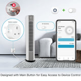 MOES WiFi Smart Power Dimmer Plug Brightness Adjust Timer Socket UK Standard, view 3