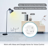 MOES WiFi Smart Power Dimmer Plug Brightness Adjust Timer Socket UK Standard, view 4