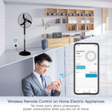 MOES WiFi Smart Power Dimmer Plug Brightness Adjust Timer Socket UK Standard, view 6