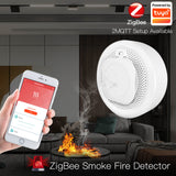 MOES ZigBee Smart Smoke Fire Detector Sensor, view 2