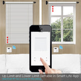 Moes Rechargeable Tubular Roller Blind Motor RF433 Remote Control, view 4