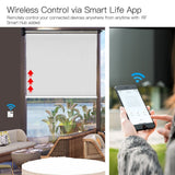 Moes Rechargeable Tubular Roller Blind Motor RF433 Remote Control, view 5