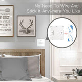 Moes RF433 Smart Wirelesss Wall Glass Panel Transmitter Touch Switch Multi-control Remote EU, view 2