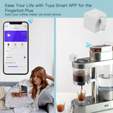 MOES Smart Fingerbot Plus, Wireless Touch Button Switch Bot ON/OFF, view 4