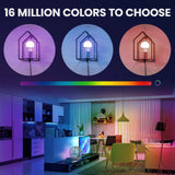 Moes Smart Ble Led Bulb Dimmable Light 9W E27 Bulbs Color Adjustable Works With Alexa, view 4