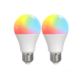 Moes Smart Ble Led Bulb Dimmable Light 9W E27 Bulbs Color Adjustable Works With Alexa, view 6