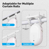 Moes Zigbee Smart Electric Curtain Robot Timing Auto Opener Closer App Remote Control, view 4