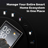 Moes Smart Home 5-Inch Touchscreen Control In-wall Smart Panel with Alexa Built-in Neutral Wire Required, view 4
