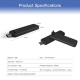 MOES WiFi USB Smart IR RF Wireless Universal Remote Controller, view 3