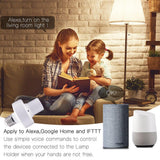 MOES WiFi Smart Light Bulb Adapter Lamp Holder Base AC 85-250V Timmer Remote E27 Lampholder, view 2