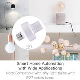 MOES WiFi Smart Light Bulb Adapter Lamp Holder Base AC 85-250V Timmer Remote E27 Lampholder, view 5