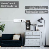 Moes WiFi Smart Power Strip Surge Protector 4 Plug Outlets Electric Socket with USB/Type C [Brazil Version], view 4