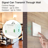 Moes Smart RF433 Transmitter Push Button Switch Multi-Control Self-powered EU, view 3