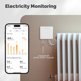 Moes Smart Thermostat For Pilot Wire Heating Radiator Support Ecowatt Electricity Monitoring, view 3