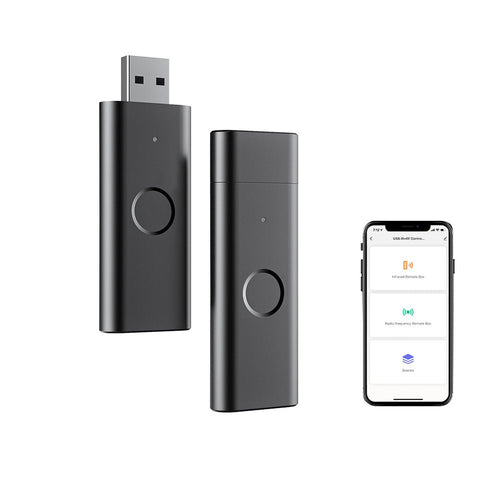 Moes WiFi IR+RF Tuya Smart Remote Controller Wireless USB Controller for TV Fan