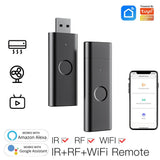 Moes WiFi IR+RF Tuya Smart Remote Controller Wireless USB Controller for TV Fan, view 2