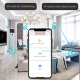Moes WiFi IR+RF Tuya Smart Remote Controller Wireless USB Controller for TV Fan, view 6