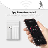 Moes Smart Wifi/Zigbee Thermostatic Radiator Valve TRV Programmable Temperature Controller, view 2