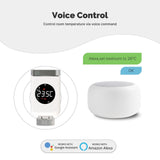 Moes Smart Wifi/Zigbee Thermostatic Radiator Valve TRV Programmable Temperature Controller, view 3