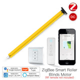 Moes ZigBee Automatic 38mm Smart Tubular Roller Blinds Motor RF433 Remote Control, view 2