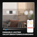 MOES Star Ring ZigBee Smart Dimmer Switch for Light Dimming Work with Alexa Google Home Dimmable 1-3Gang, view 3