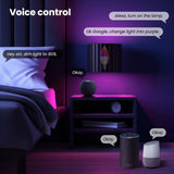 Moes Tuya Matter WiFi Smart LED E14 Dimmable Light Bulbs 2700-6500K+RGB, view 5