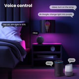 Moes Tuya Matter WiFi Smart LED E27 Dimmable Light Bulbs RGB 2700K-6500K W+C, view 5