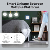 Moes Tuya Matter WiFi Smart Light Switch 2.5D Glass Panel Neutral Wire Required EU Version, view 5
