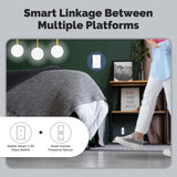 Moes Tuya Matter WiFi Smart Light Switch 2.5D Glass Panel Neutral Wire Required US Version, view 4