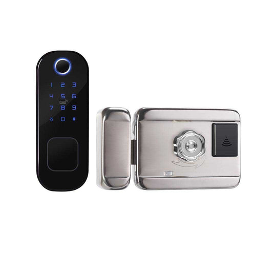 Moes Wifi Tuya Smart Door Lock Fingerprint Digital Password Lock