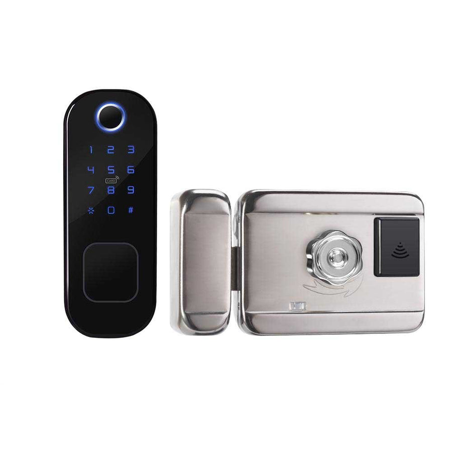 Moes Wifi Tuya Smart Door Lock Fingerprint Digital Password Lock