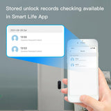 Moes Wifi Tuya Smart Door Lock Fingerprint Digital Password Lock, view 5