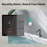Moes Tuya WiFi 3.5-inch Smart Center Touch Control Panel 3 Relays Physical Buttons Ble Sigmesh Hub Built-in Neutral Wire Required, view 6