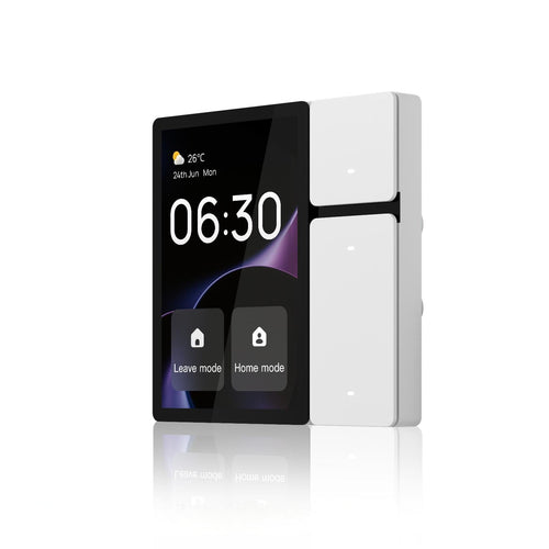Moes Tuya WiFi 3.5-Inch Touchscreen Control IR Remote Control BLE Sigmesh Hub Built-in Neutral Wire Required
