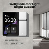 Moes Tuya WiFi 3.5-Inch Touchscreen Control IR Remote Control BLE Sigmesh Hub Built-in Neutral Wire Required, view 4