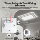 Moes Tuya WiFi 3.5-Inch Touchscreen Control IR Remote Control BLE Sigmesh Hub Built-in Neutral Wire Required, view 5