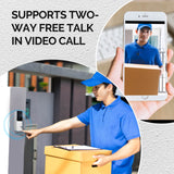 MOES Smart WiFi Video Doorbell Camera 2-way Audio Intercom Outdoor Wireless Door Bell Night Vision EU Version, view 3
