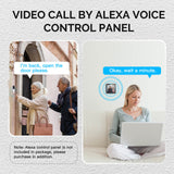 MOES Smart WiFi Video Doorbell Camera 2-way Audio Intercom Outdoor Wireless Door Bell Night Vision EU Version, view 4