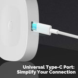 Moes Tuya ZigBee Bluetooth Smart Gateway Hub Type-C Home Automation Bridge Works with Alexa & Google Home, view 5