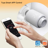 Moes Tuya ZigBee Radiator Valve Smart Thermostat & Remote Control for Home Heating TRV 601, view 3