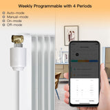 Moes Tuya ZigBee Radiator Valve Smart Thermostat & Remote Control for Home Heating TRV 601, view 5